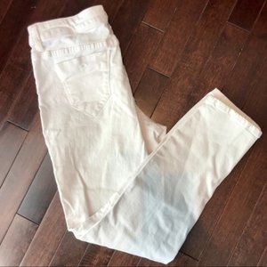 Kenneth Cole Reaction Distressed Denim Crops sz 4